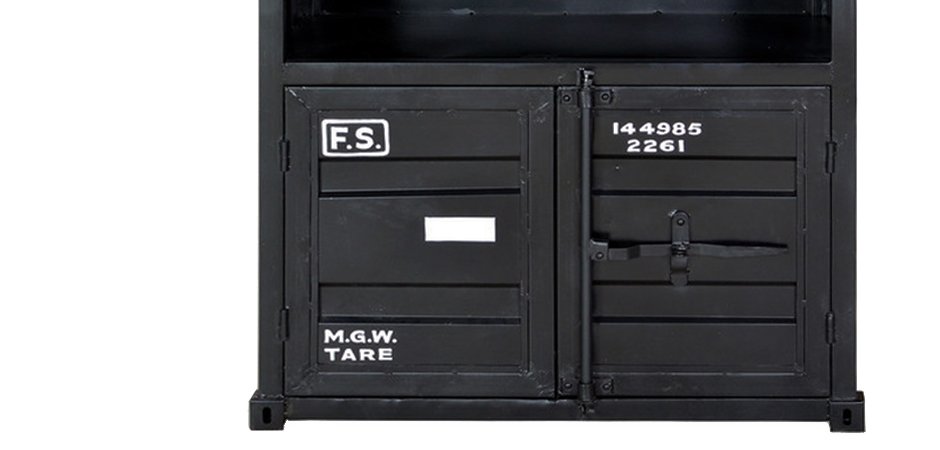 Буфет морской контейнер Container Style Armoire Display Cabinet