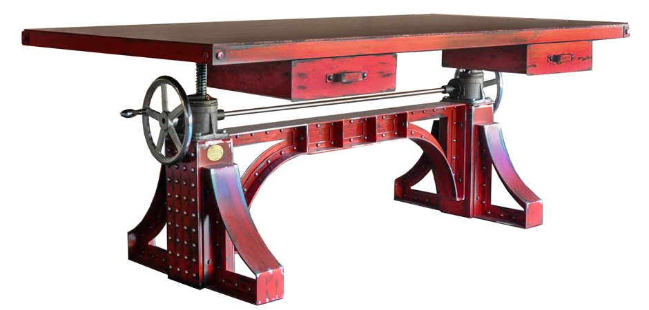 Большой рабочий стол Monika Idustrial Desk