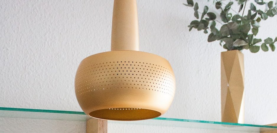 Плафон Screw Brass