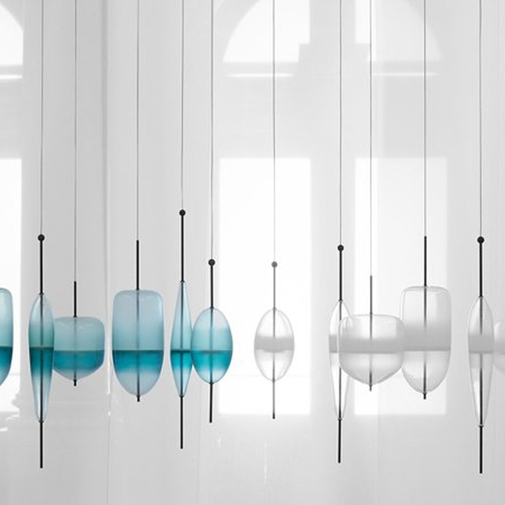 Подвесной светильник Nao Tamura Flow(t) lighting for wonderglass