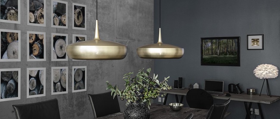 Подвесной светильник UFO Brass