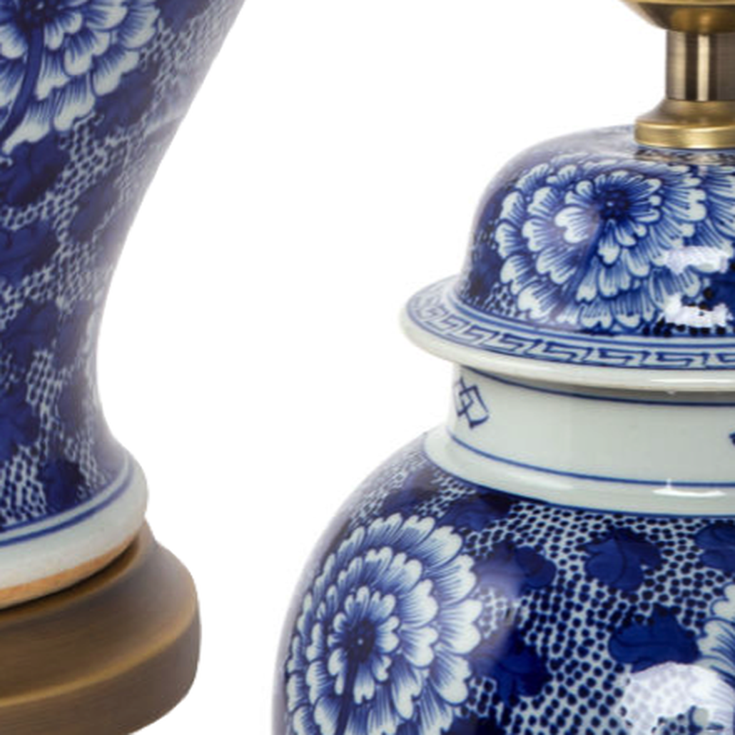 Настольная лампа Porcelain Flowers
