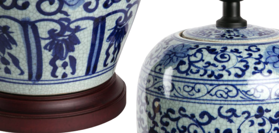 Настольная лампа Tea Roses