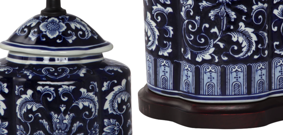 Настольная лампа Floral Pattern