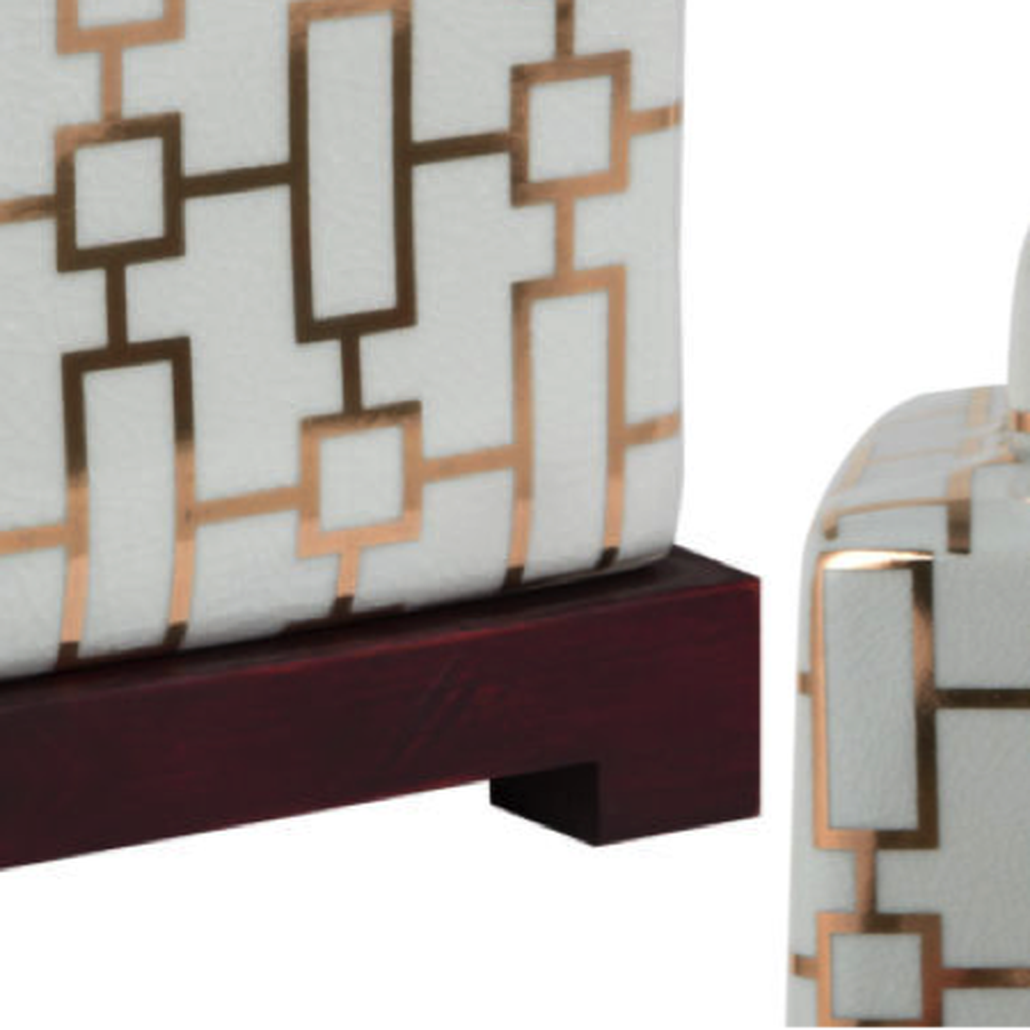 Настольная лампа Gold Rectangles