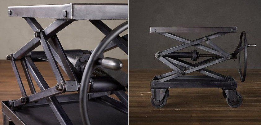 Industrial Scissor Lift Table Iron