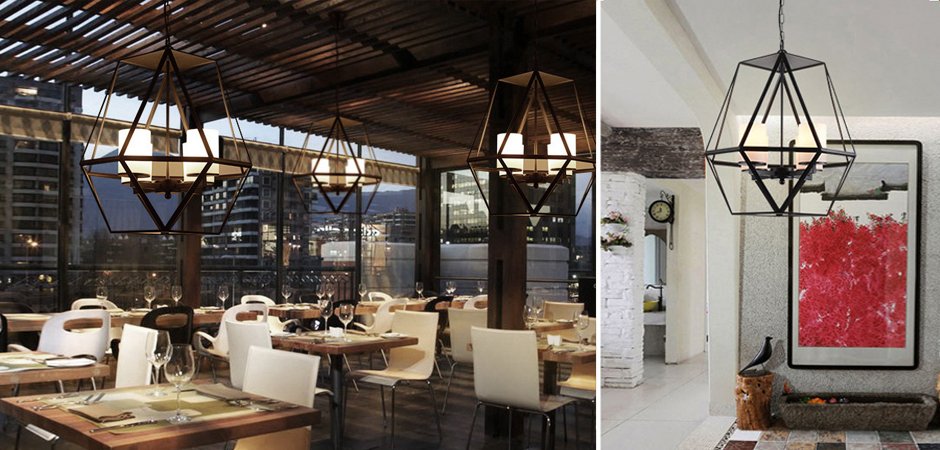 Люстра Gem Hanging Light Fixture marble