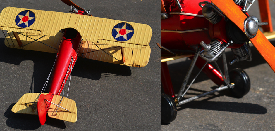 Декоративная модель самолета Grasshopper