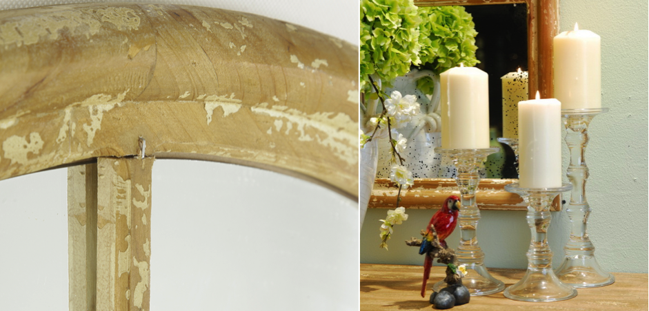 Зеркало настенное состаренное Window