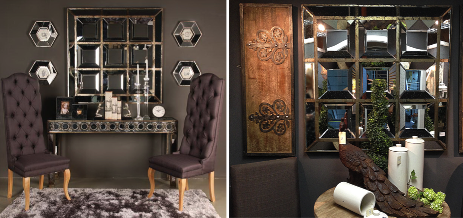 Зеркало настенное Patina FourSquare