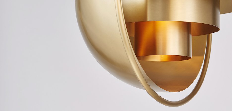 Светильник Louis Weisdorff Multi-lite Pendant Gold