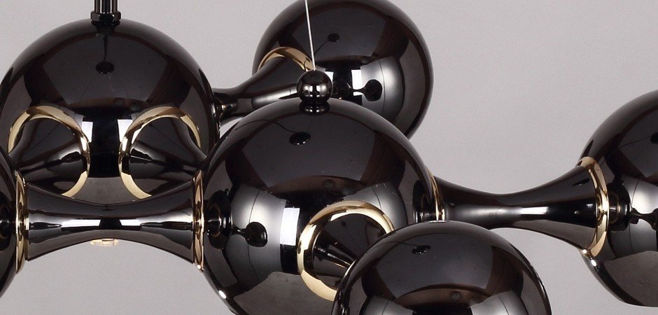 Люстра Chemical Light Chandelier 9 Black