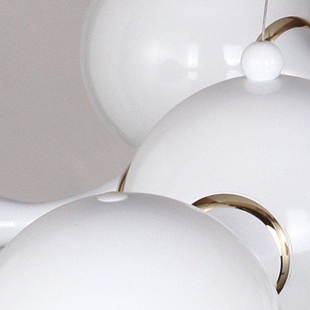 Люстра Chemical Light Chandelier 9 White