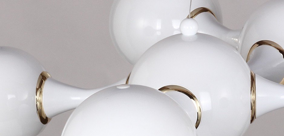 Люстра Chemical Light Chandelier 9 White