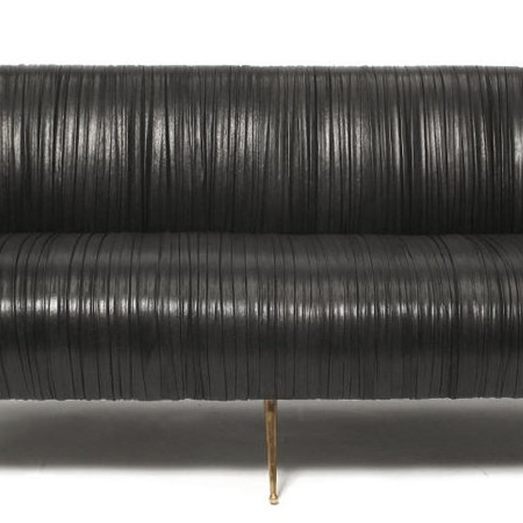 Софа Kelly Wearstler Souffle Settee Leather
