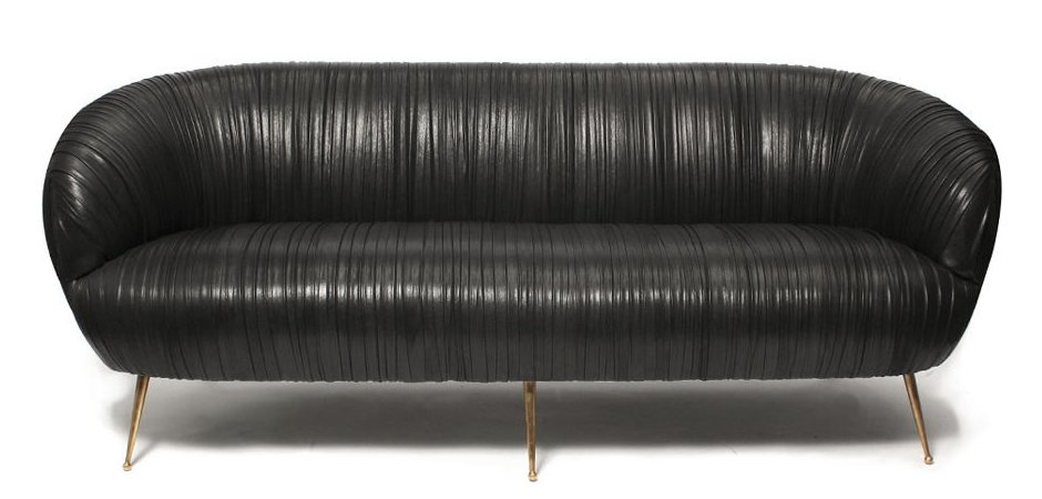 Софа Kelly Wearstler Souffle Settee Leather