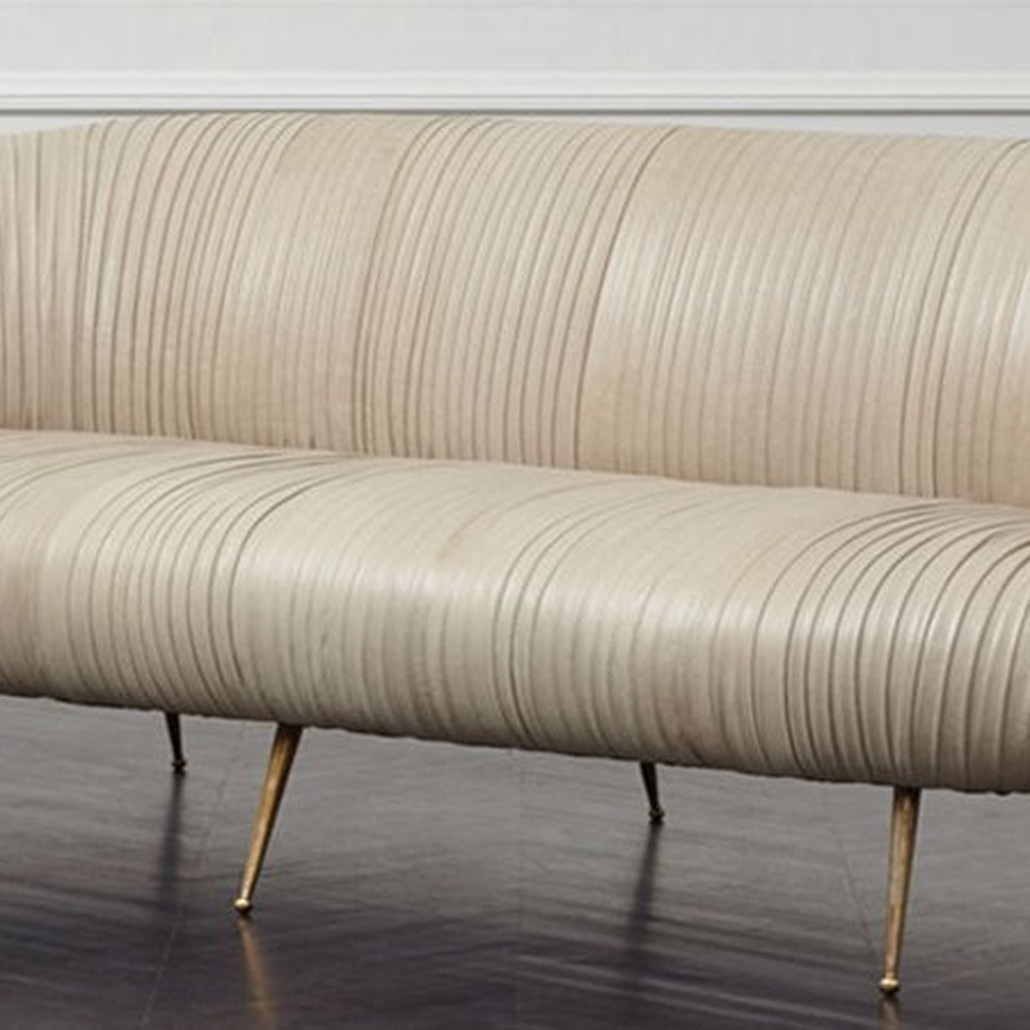 Софа Kelly Wearstler Souffle Settee Leather