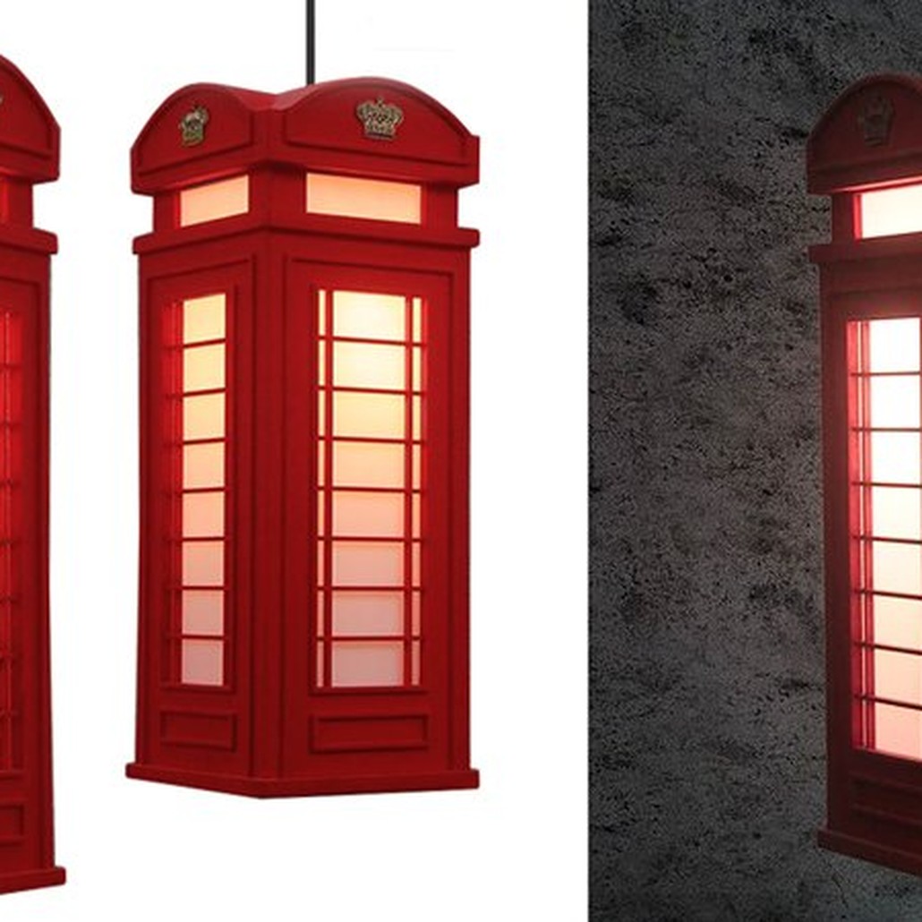 Подвесной светильник London Phone Booth Pendant