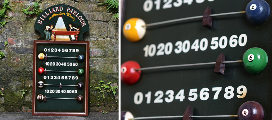 Счеты для бильярда Billiard Parlour