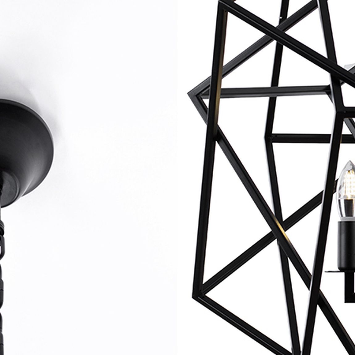 Люстра Cubist Small Chandelier Black