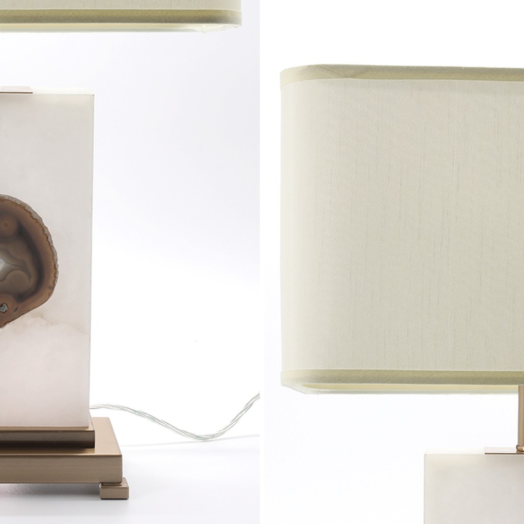 Настольная лампа Bel Air Agate Table Lamp