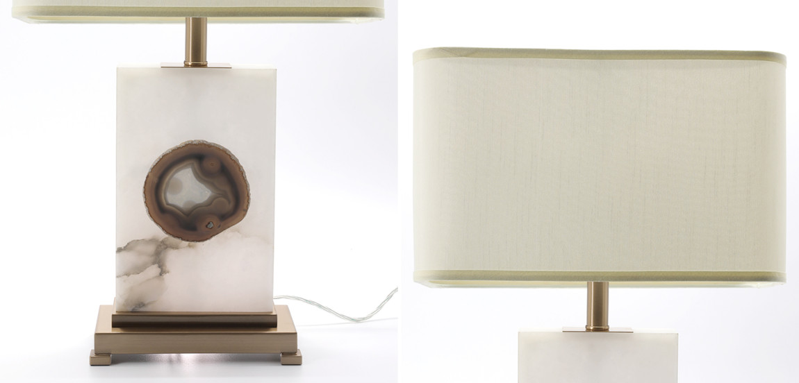 Настольная лампа Bel Air Agate Table Lamp