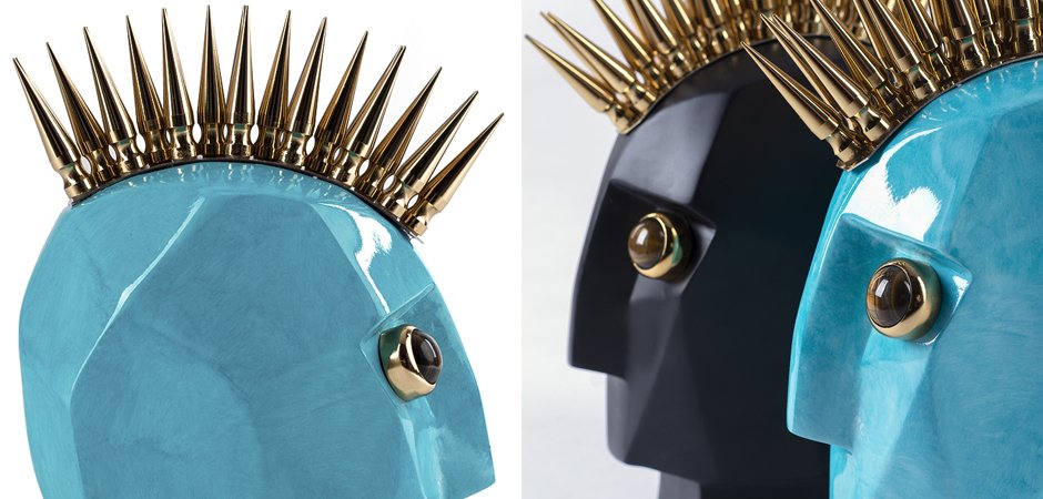 Аксессуар Kelly Wearstler Head Trip Sculpture II