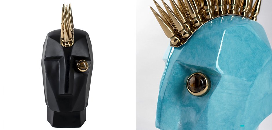 Аксессуар Kelly Wearstler Head Trip Sculpture II