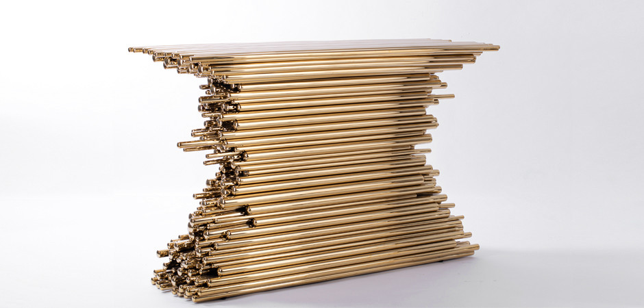 Консоль Console Golden Pipe