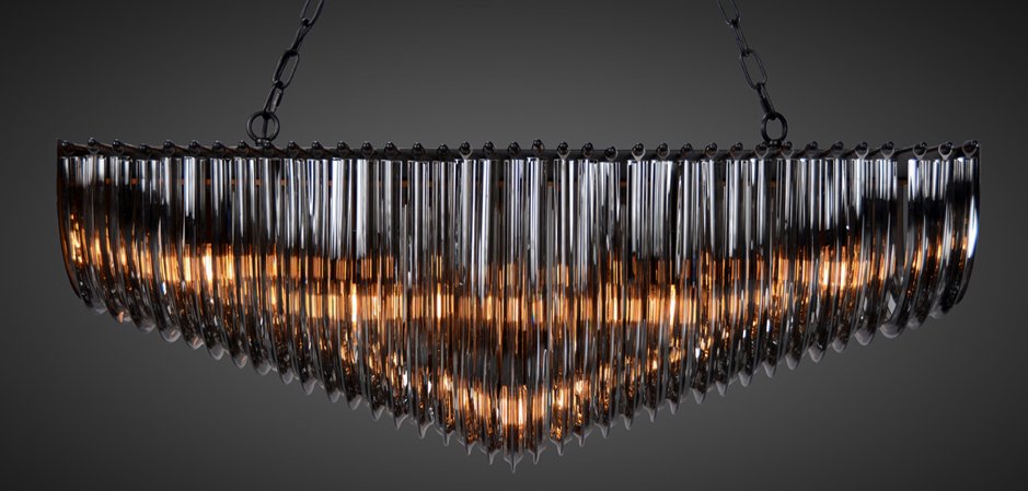 Люстра Retro Frozen Glass Chandelier 100