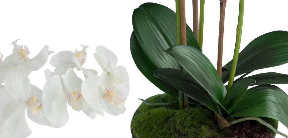 Декоративный искусственный цветок Orchid