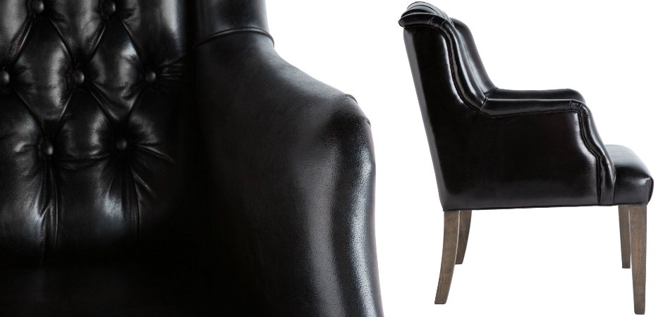 Кресло Leather Elegance Black