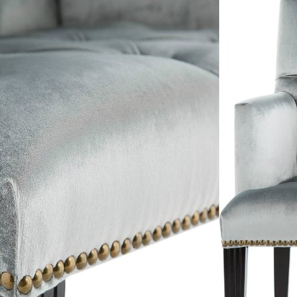 Стул с подлокотниками  Parisian Сhic Silver