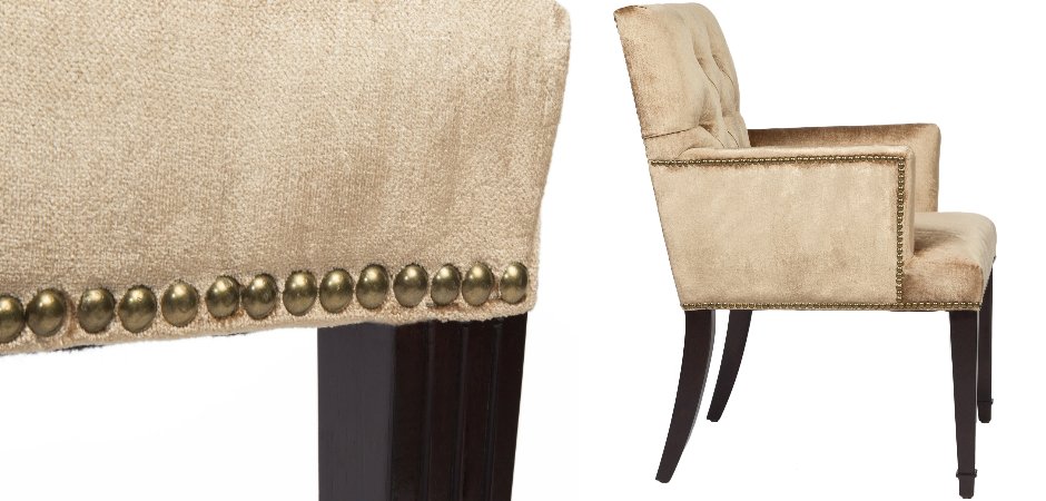 Стул с подлокотниками Parisian Chic Beige