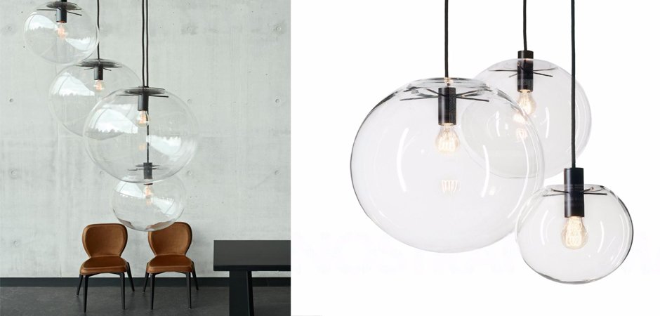 Подвесной светильник Selene Glass Ball Ceiling Lights
