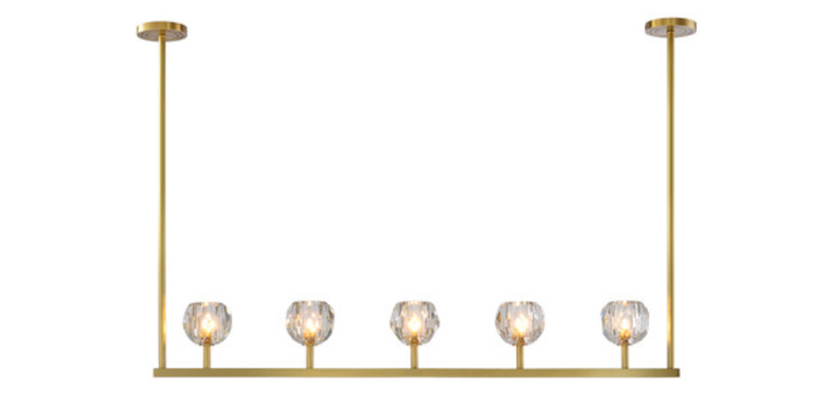 Люстра Boule De Cristal Linear Chandelier 5
