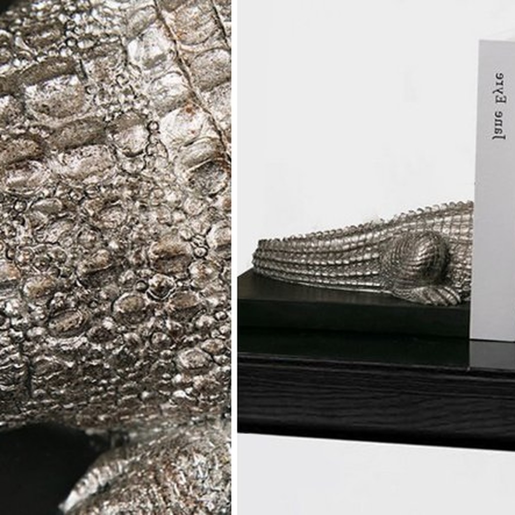 Держатель книг крокодил Crocodile