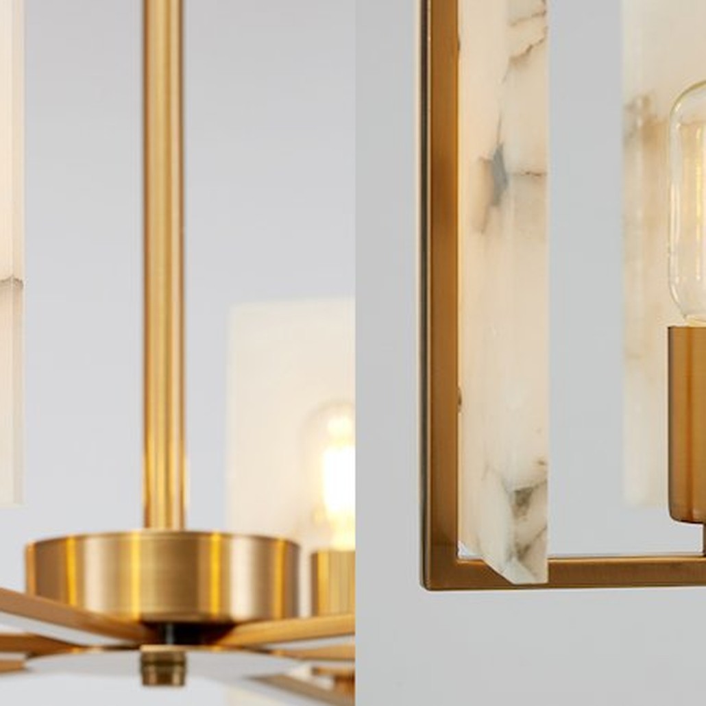 Люстра Marble square Chandelier