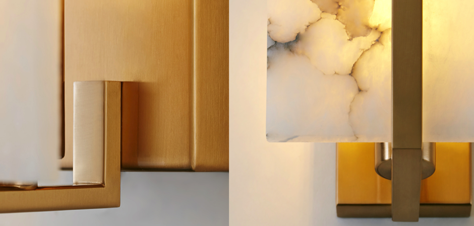 Бра Marble square Wall Lamp