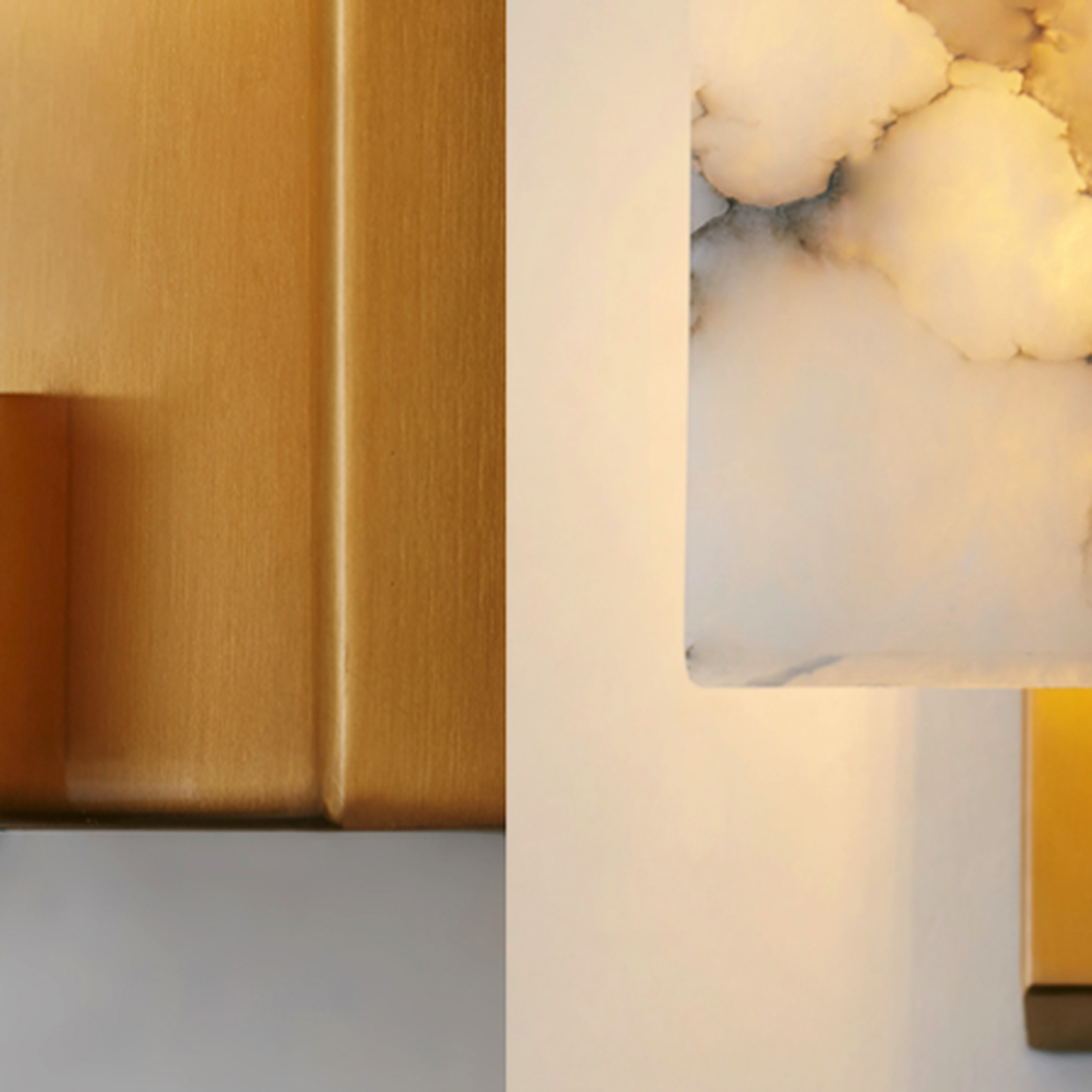 Бра Marble square Wall Lamp