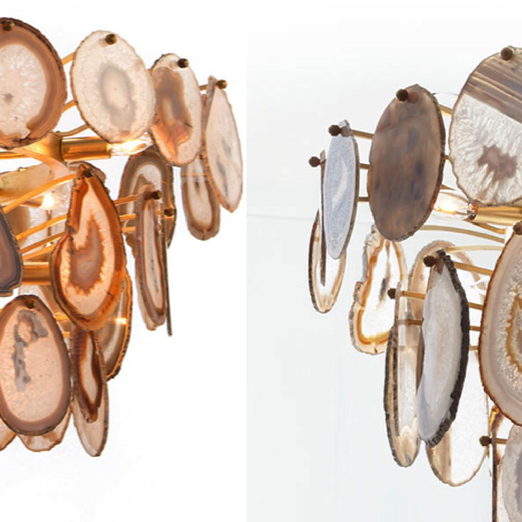 Люстра Agate Burst Chandelier 3 Round