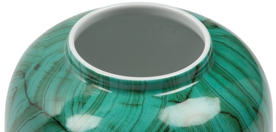 Ваза Malachite Vase Low