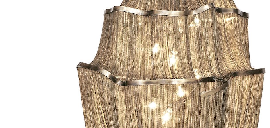 Люстра Terzani Atlantis Chandelier GOLD