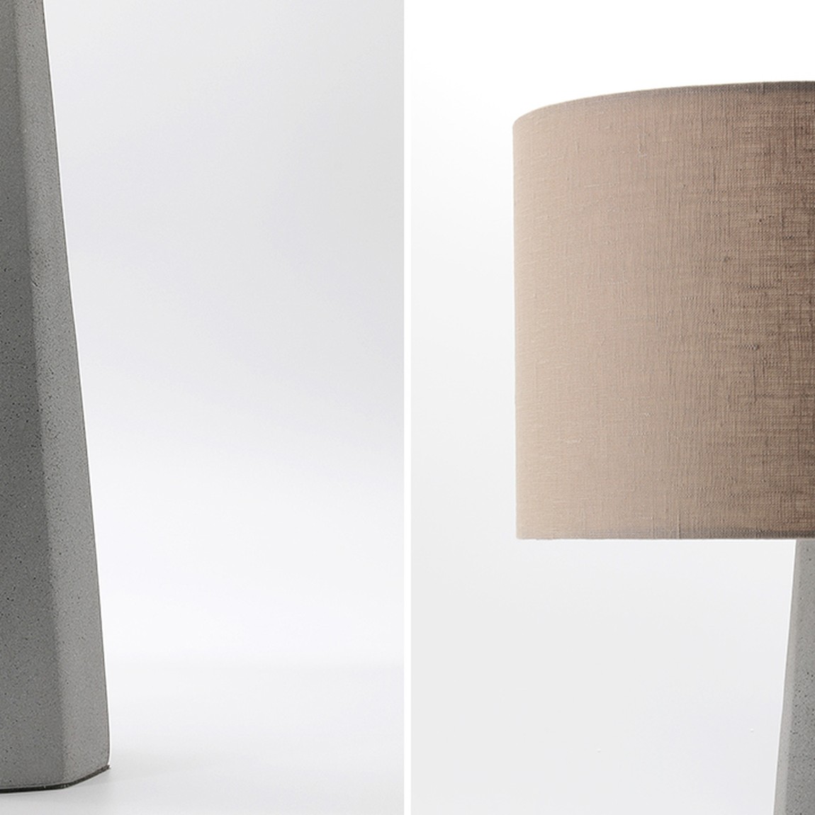 Настольная лампа Concrete Stone Table Lamp Tube