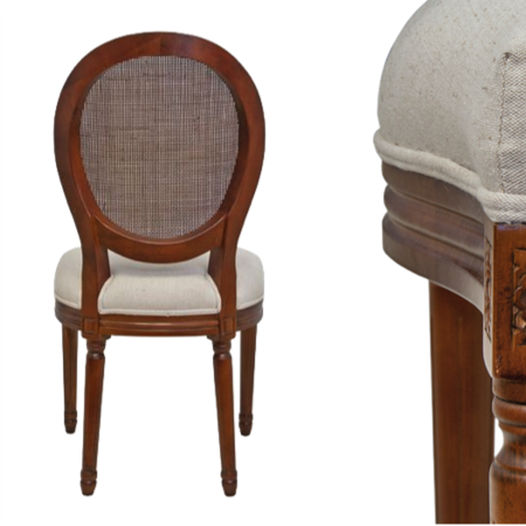 Стул French chairs Provence Beige rattan Chair