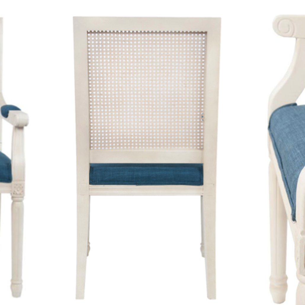 Стул French chairs Provence Garden White ArmChair