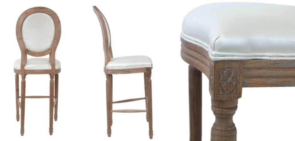Стул French chairs Provence Bar Brown Chair
