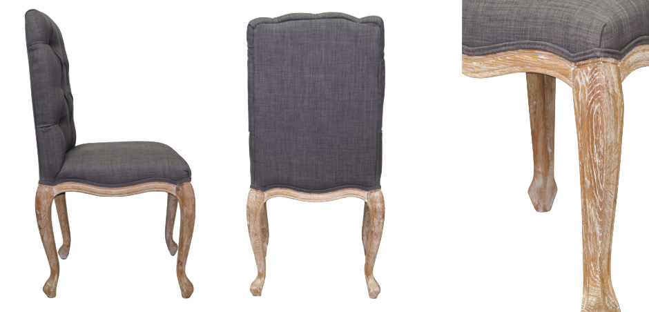 Стул French chairs Provence Norman Grey Chair