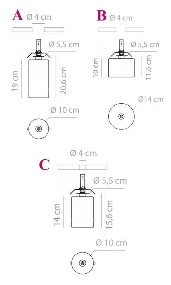 Потолочный светильник AXO Light Spillray Suspension