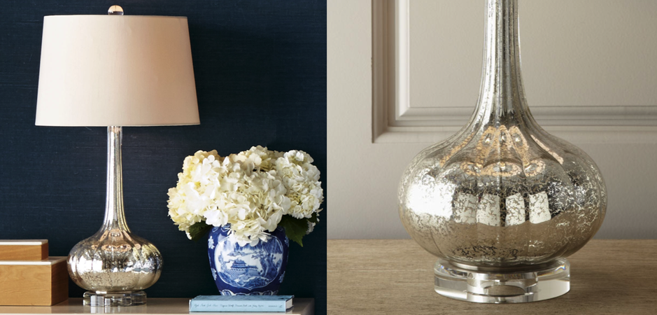 Настольная лампа Regina Andrew Antiqued Glass Table Lamp